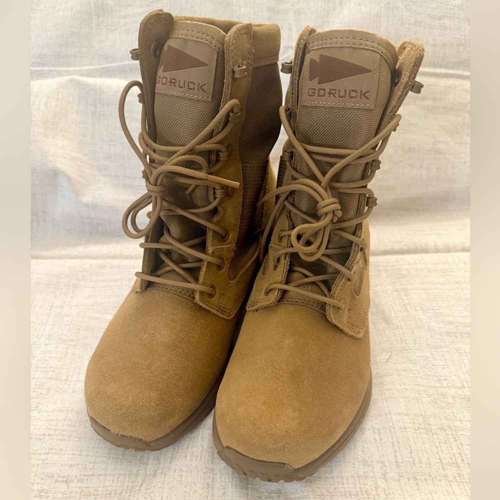 GORUCK Women's Tan Combat Boots